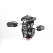 Manfrotto 3 Way head with RC2 in Adapto w/ retractable levers MH804-3W